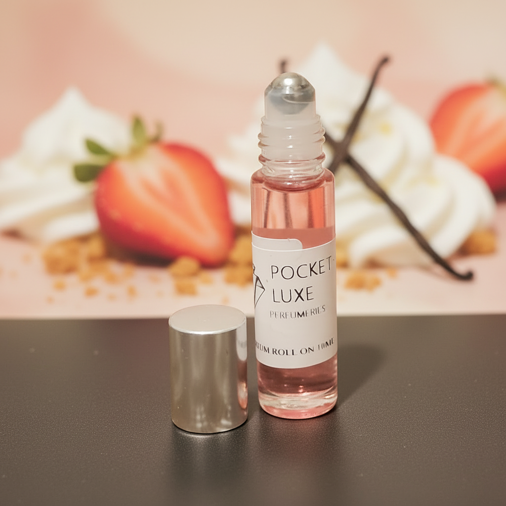047 Strawberry kisses POCKET LUXE - 10ml parfum oil roll on