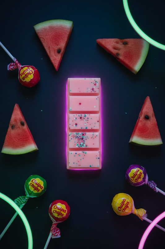 Watermelon chuppa chup snap bar wax melt