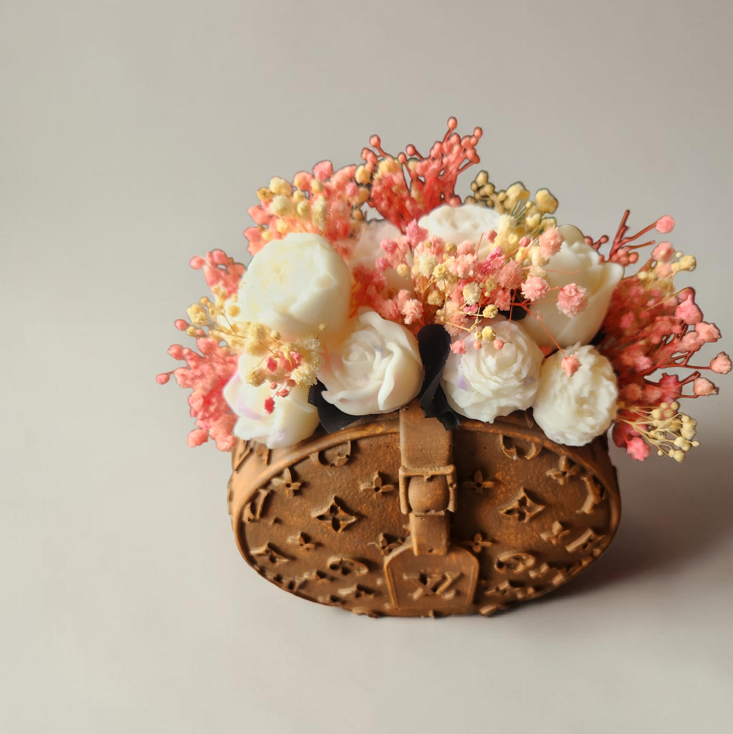 Hand made flower vase & flower wax melts