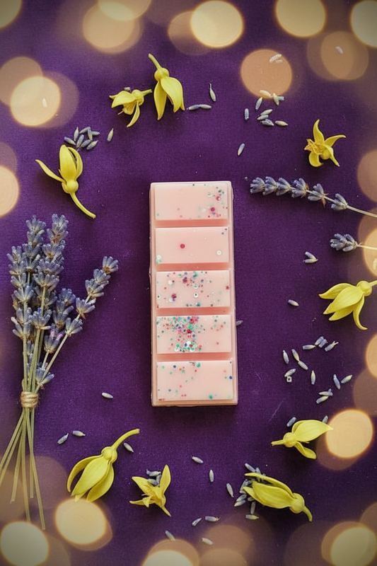 Lavender ylang ylang snap bar wax melt