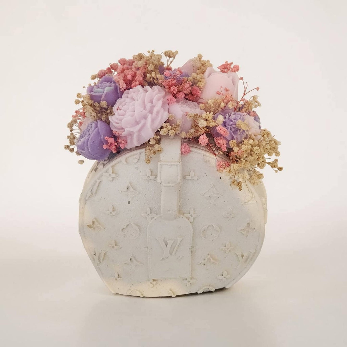 Hand made flower vase & flower wax melts