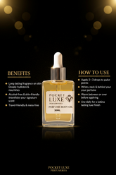 POCKET LUXE Chanel No5 Inspired 30ml Perfume Oil